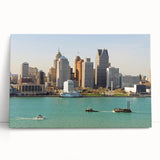 Black and white abstract design on large canvas, ideal for kitchen wall art.