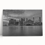 Large black and white acrylic print of assorted kitchen utensils, ideal for kitchen wall art.
