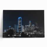 Large black and white abstract canvas print, featuring dynamic brush strokes, suitable for kitchen wall art.