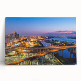 Large black and white acrylic print of assorted kitchen utensils, ideal for kitchen wall art.