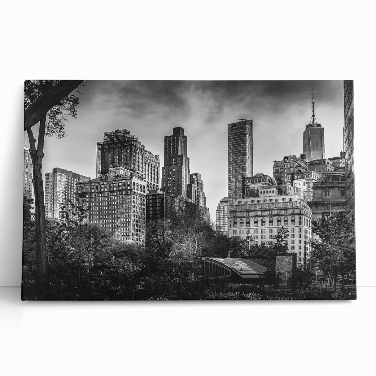 Large black and white abstract canvas art featuring fluid shapes, ideal for kitchen wall art.