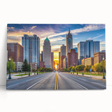 Large black and white abstract print on canvas, featuring dynamic brush strokes, ideal for kitchen wall art.