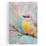 Stretched canvas print showcasing a vibrant African tribal design with intricate patterns and bold colors, perfect for home decor or art enthusiasts.