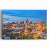 Large black and white abstract acrylic print, ideal for kitchen wall art or bedroom ambiance.