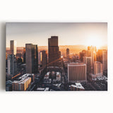 Large black and white abstract print on canvas, featuring dynamic brush strokes, ideal for kitchen wall art.