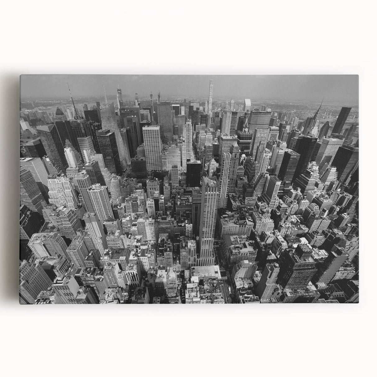Black and white abstract design on a large canvas, ideal for kitchen wall art or bedroom ambiance.
