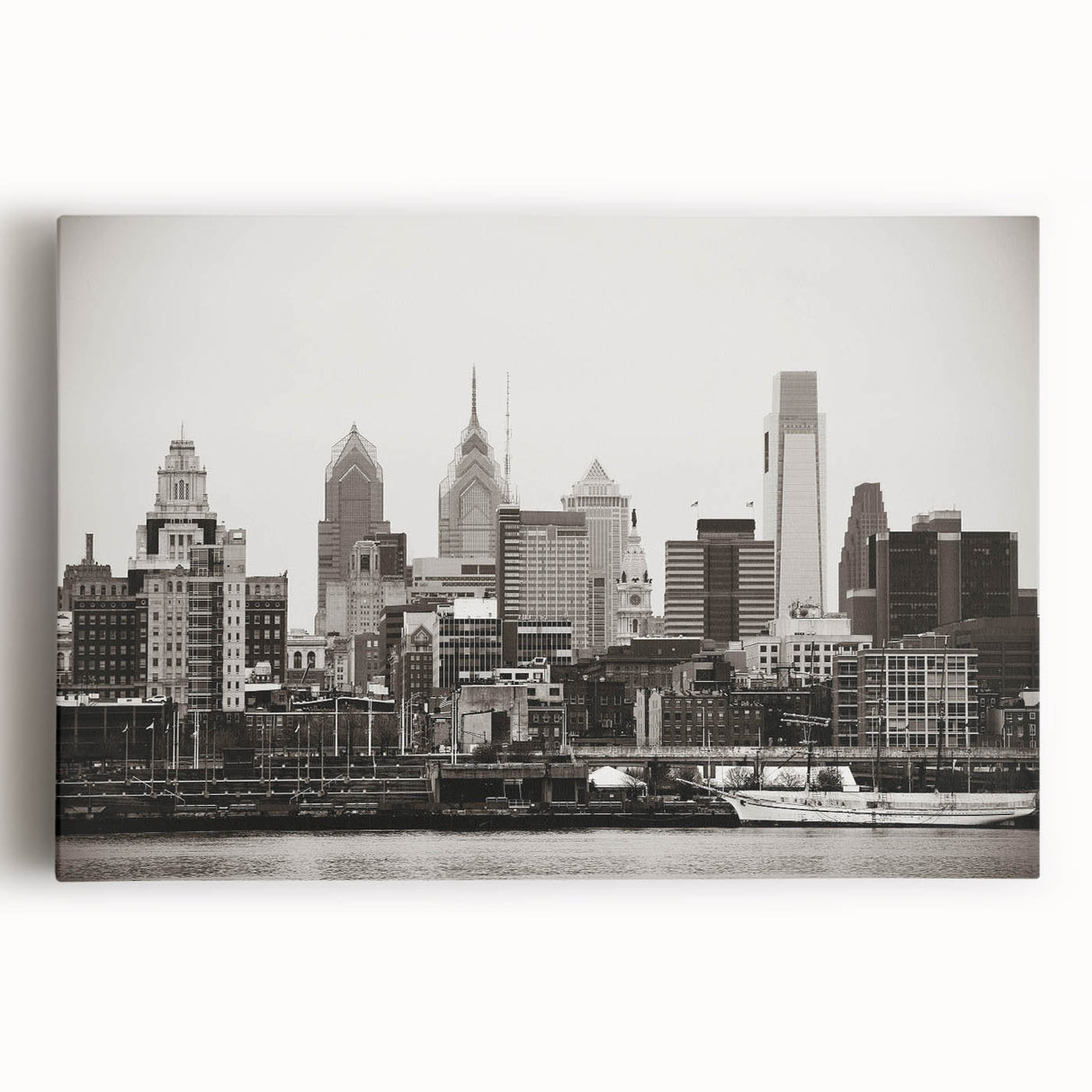 Large black and white abstract canvas depicting dynamic brush strokes, ideal for kitchen wall art or bedroom ambiance.