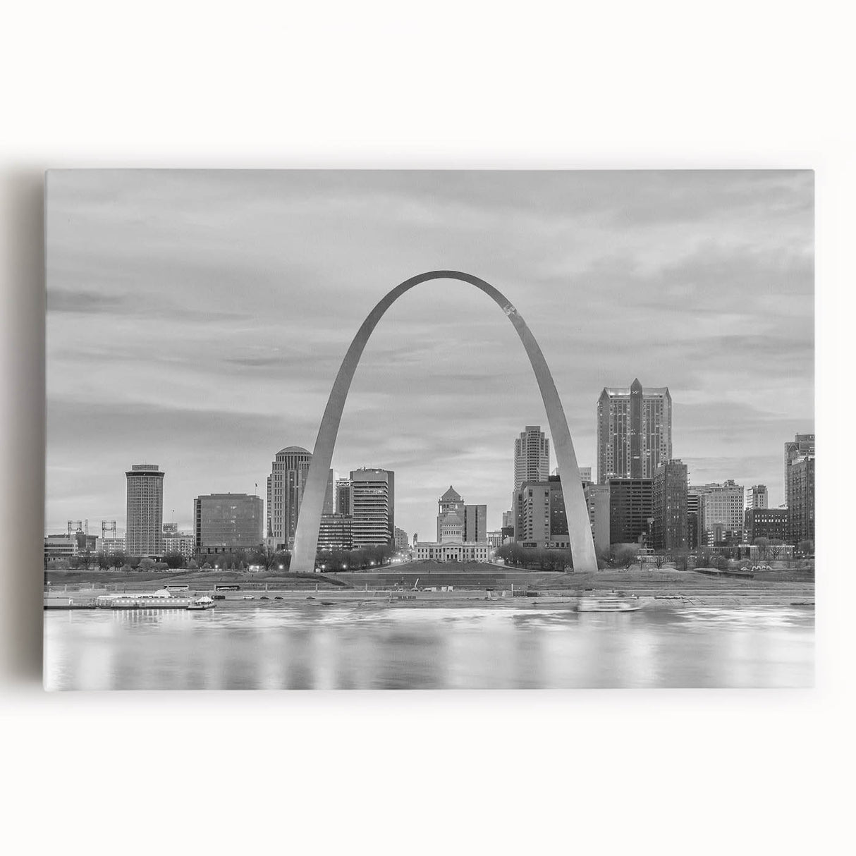 Large black and white abstract canvas art depicting swirling patterns, ideal for kitchen wall art or bedroom ambiance.