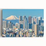 Large black and white acrylic print of a cityscape, ideal for kitchen wall art or bedroom ambiance.