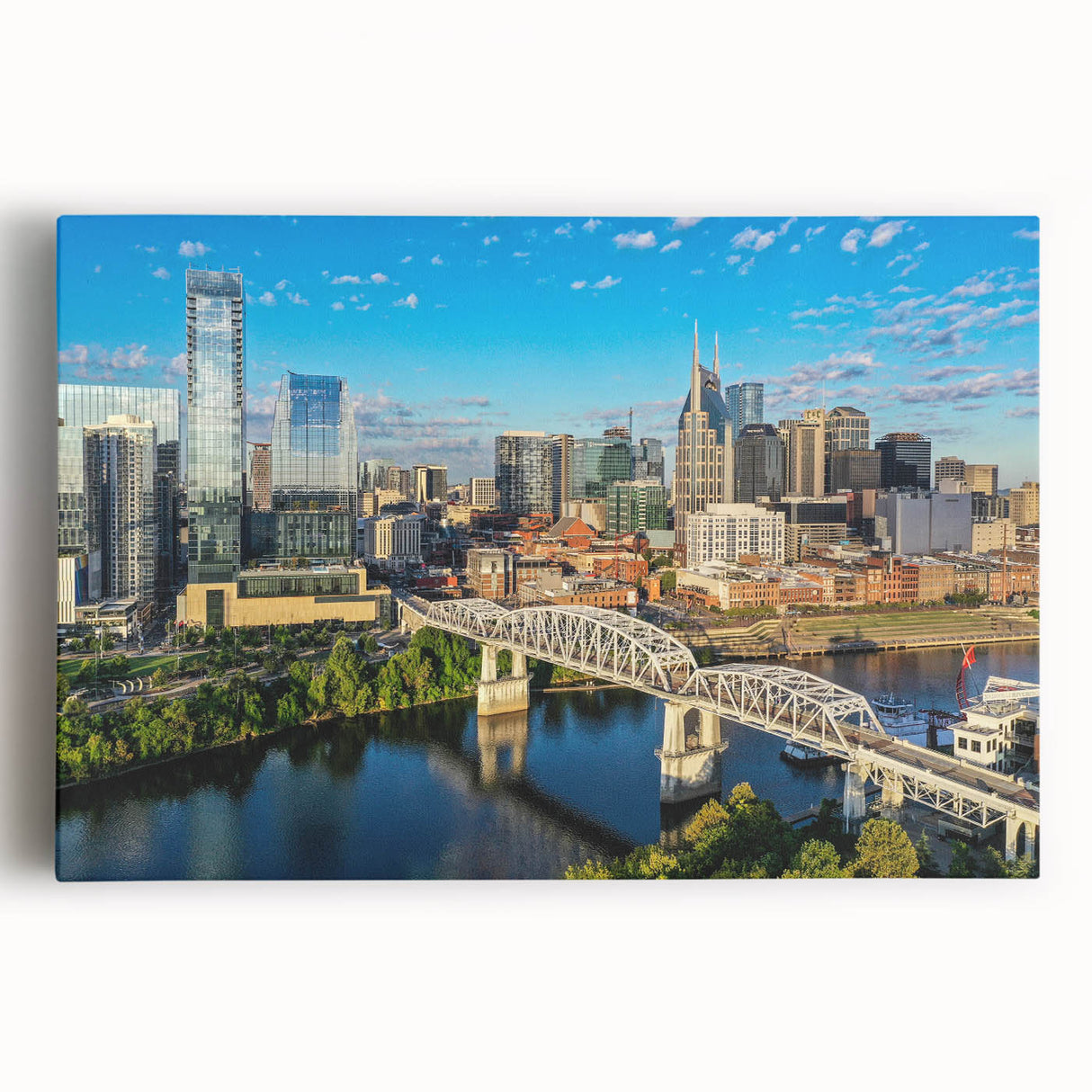 Large black and white abstract acrylic print on canvas, ideal for kitchen wall art or bedroom ambiance.