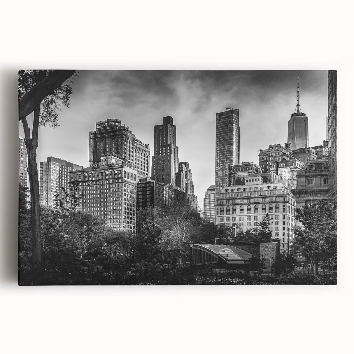 Large black and white abstract canvas showing dynamic brush strokes, ideal for kitchen wall art or bedroom ambiance.