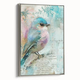 Framed canvas showcasing a stunning silver side view, highlighting intricate artwork details and elegant design, perfect for enhancing modern home decor.