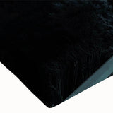 Large black and white landscape art painting on canvas, depicting a serene mountain scene, ideal for bedroom wall decor.