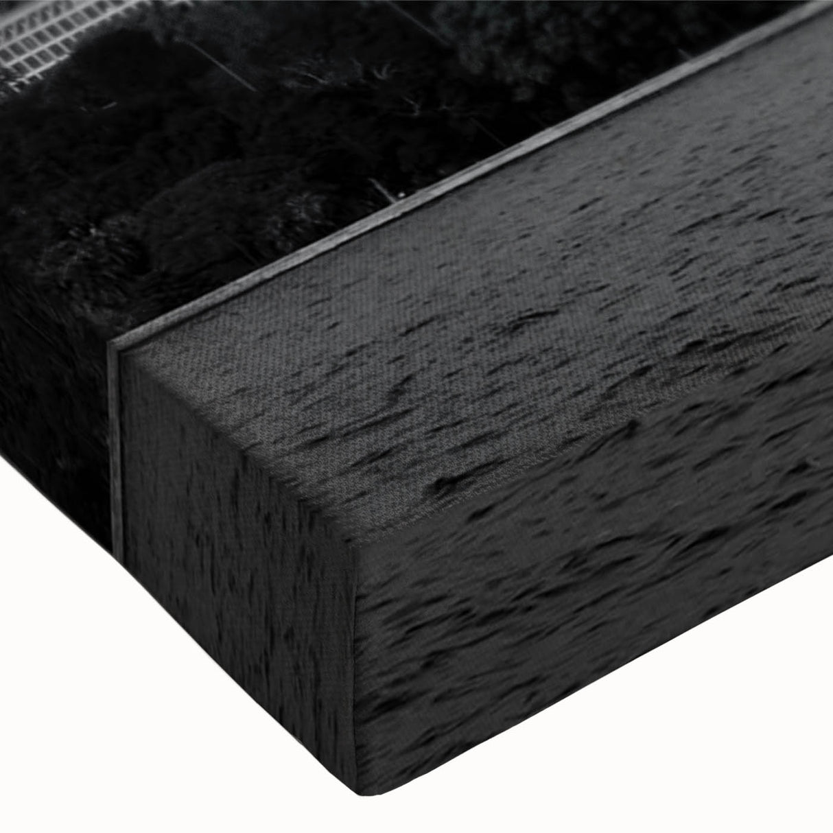 Large art depicting a serene landscape in black and white tones on canvas, ideal for bedroom wall decor.