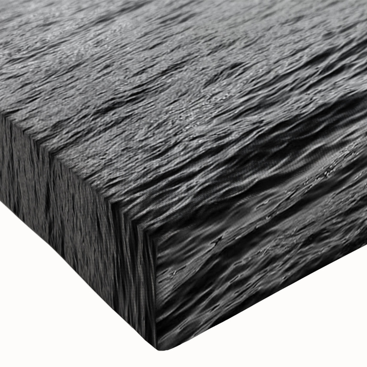 Large art featuring a black and white landscape painting on canvas, ideal for bedroom decor.