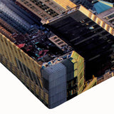 Large art canvas featuring a black and white landscape painting, ideal for bedroom wall decor.