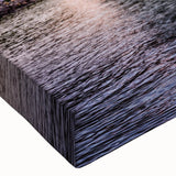 Large art featuring a black and white landscape painting on canvas, ideal for bedroom wall decor.