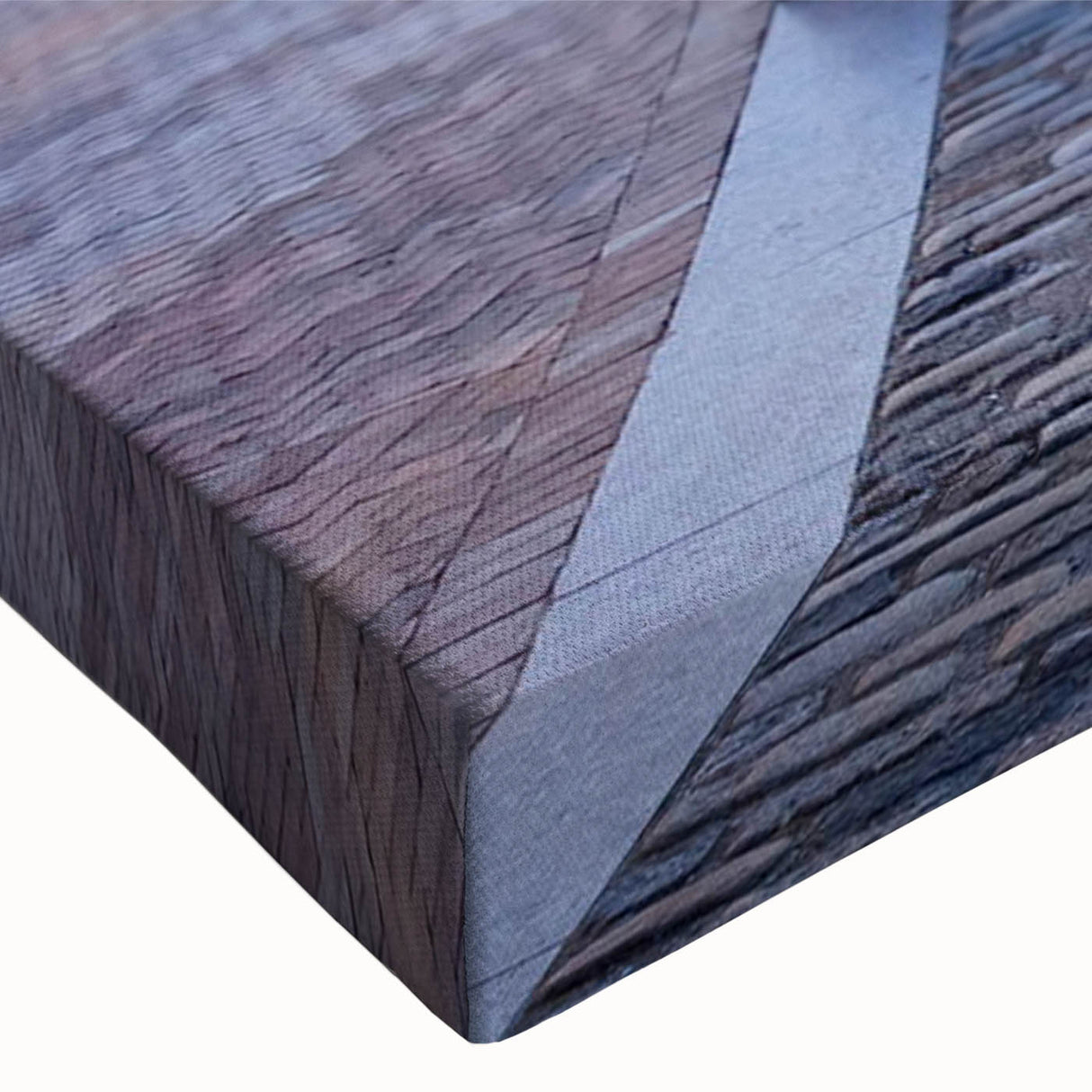 Large art canvas featuring a black and white landscape painting with rolling hills, ideal for bedroom wall decor.