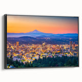 Black and white vintage poster art of a serene landscape, printed on canvas, suitable for bedroom decor.