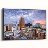 Black and white vintage poster art featuring a serene landscape, ideal for bedroom wall decor.