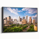 Black and white landscape art painting on canvas, depicting a serene nature scene, ideal for bedroom wall decor.