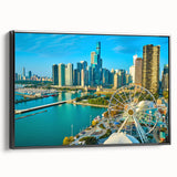 Black and white vintage poster art depicting a serene landscape, ideal for bedroom ambiance.