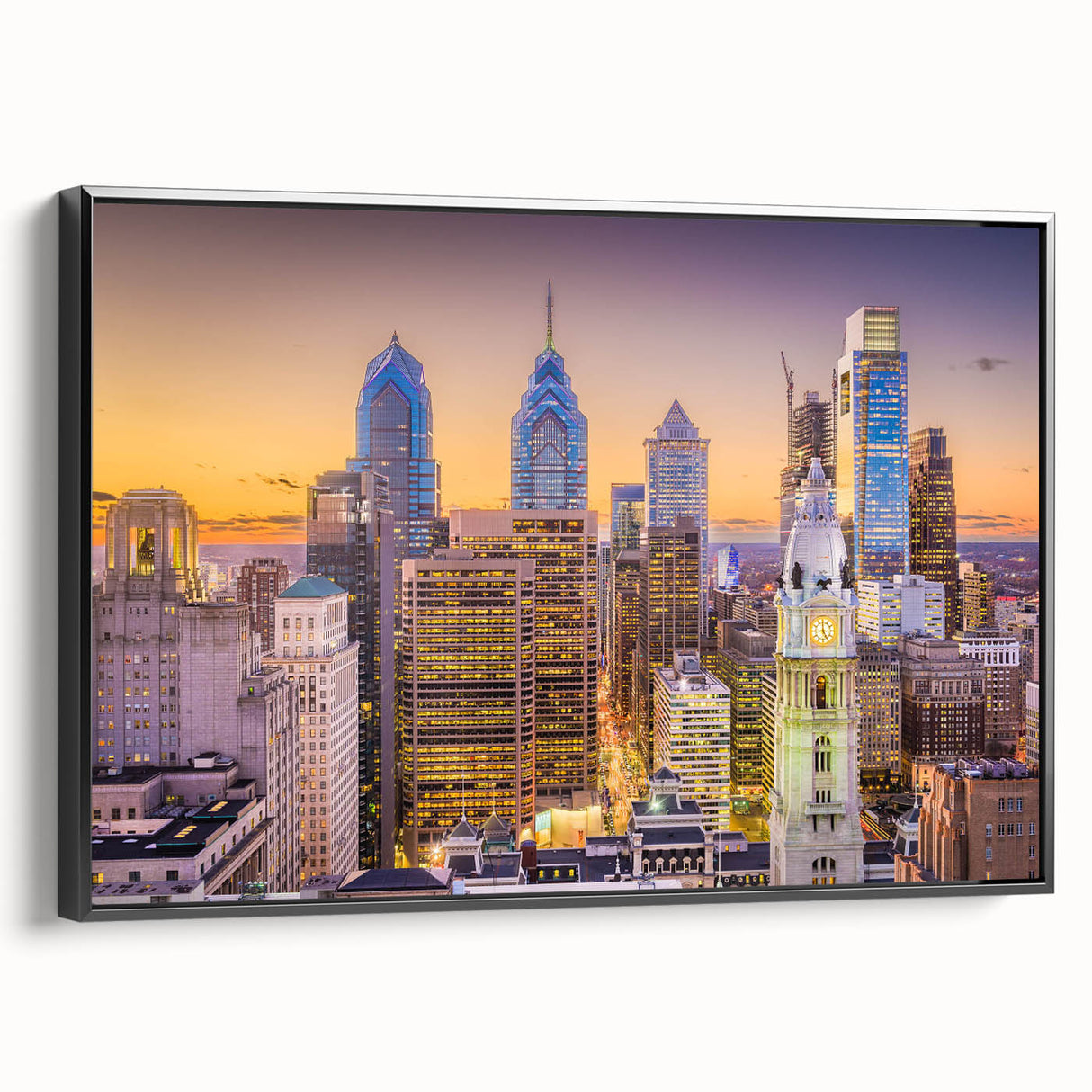 Black and white landscape art painting on canvas depicting a serene mountain range, ideal for bedroom wall decor.