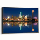 Black and white landscape art painting on canvas featuring a vintage poster design, ideal for bedroom wall decor.