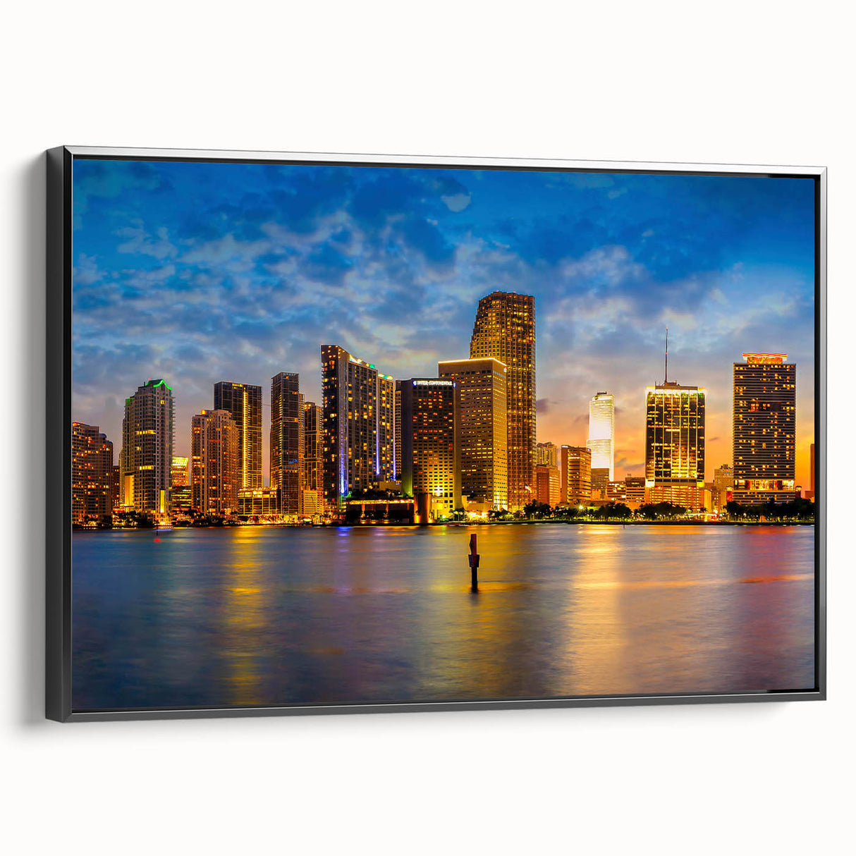 Black and white vintage poster art featuring a serene landscape, ideal for bedroom wall decor.