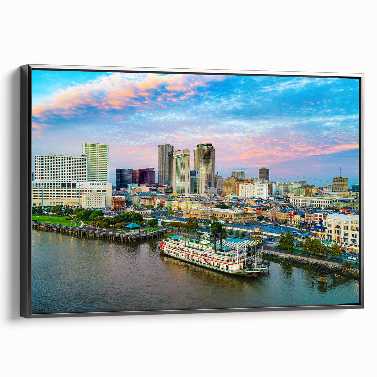 Black and white vintage poster art depicting a serene landscape, ideal for bedroom wall decor.