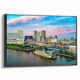 Black and white vintage poster art depicting a serene landscape, ideal for bedroom wall decor.