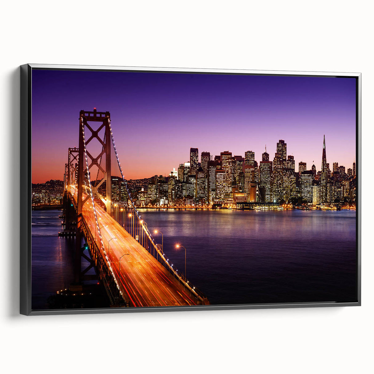 Black and white vintage poster art featuring a serene landscape, ideal for bedroom wall decor.