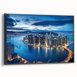 Black and white vintage poster art of a mountain landscape on canvas, suitable for bedroom wall decor.