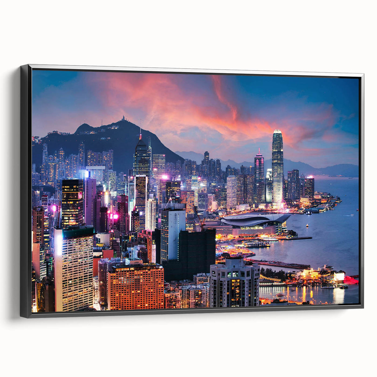 Black and white vintage poster art featuring a serene landscape, ideal for bedroom wall decor.