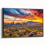 Black and white vintage poster art of a serene landscape, printed on rolled canvas, suitable for bedroom decor.