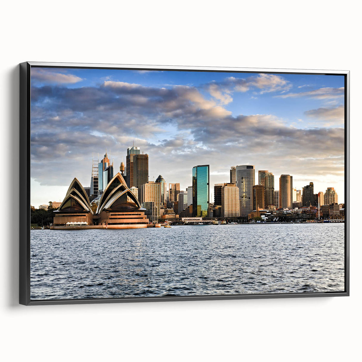 Black and white vintage poster art featuring a serene landscape, ideal for bedroom wall decor.