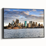 Black and white vintage poster art featuring a serene landscape, ideal for bedroom wall decor.