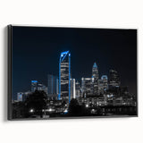 Black and white landscape art painting on canvas, featuring a vintage poster style, ideal for bedroom decor.