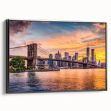 Black and white vintage poster art featuring a serene landscape, ideal for bedroom wall decor.