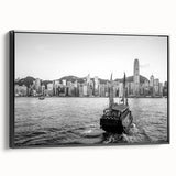 Black and white vintage poster art of a mountainous landscape, ideal for bedroom wall decor.