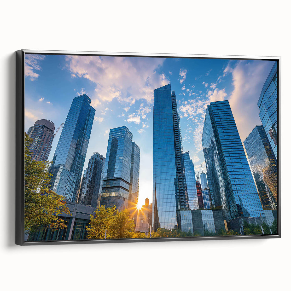 Black and white vintage poster art featuring a serene landscape, ideal for bedroom wall decor.