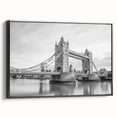 Black and white landscape art painting featuring a serene mountain scene, printed on a vintage poster.
