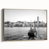 Landscape art painting of a serene mountain scene in muted earth tones on a framed poster, ideal for bedroom wall decor.