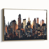 Vintage poster art of a black and white landscape painting on canvas, suitable for bedroom wall decor.