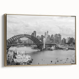 Landscape painting of a tranquil forest in muted green and black tones on a framed poster, ideal for bedroom wall decor.