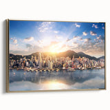 Landscape painting of a tranquil forest in muted green and brown tones on canvas, ideal for bedroom wall art.