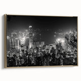Landscape painting of serene mountains in muted black and gray, vintage poster style, ideal for bedroom wall art.