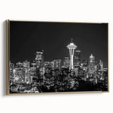 Landscape painting of a serene lake at sunset in muted black and grey tones on a canvas, ideal for bedroom wall decor.