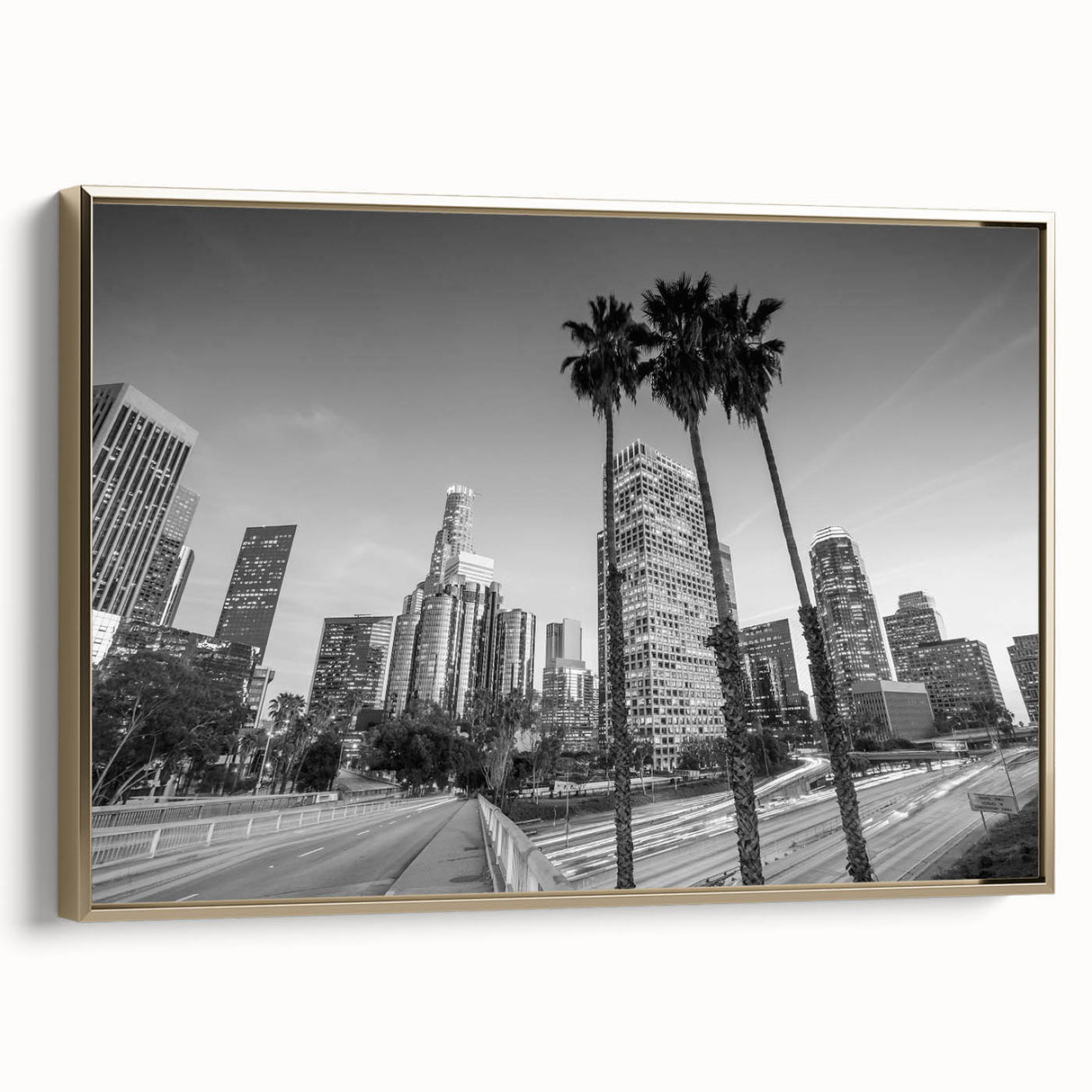 Vintage poster art of a muted landscape painting on canvas, ideal for bedroom wall decor.