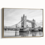 Vintage poster art of a black and white landscape painting on canvas, ideal for bedroom wall decor.